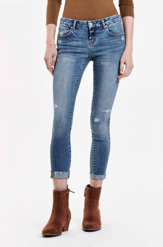 Dear John Denim - Joyrich Midrise Cuffed Low Rise Skinny Jean