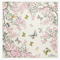 Echo - Spring Unfolding Silk Square Scarf