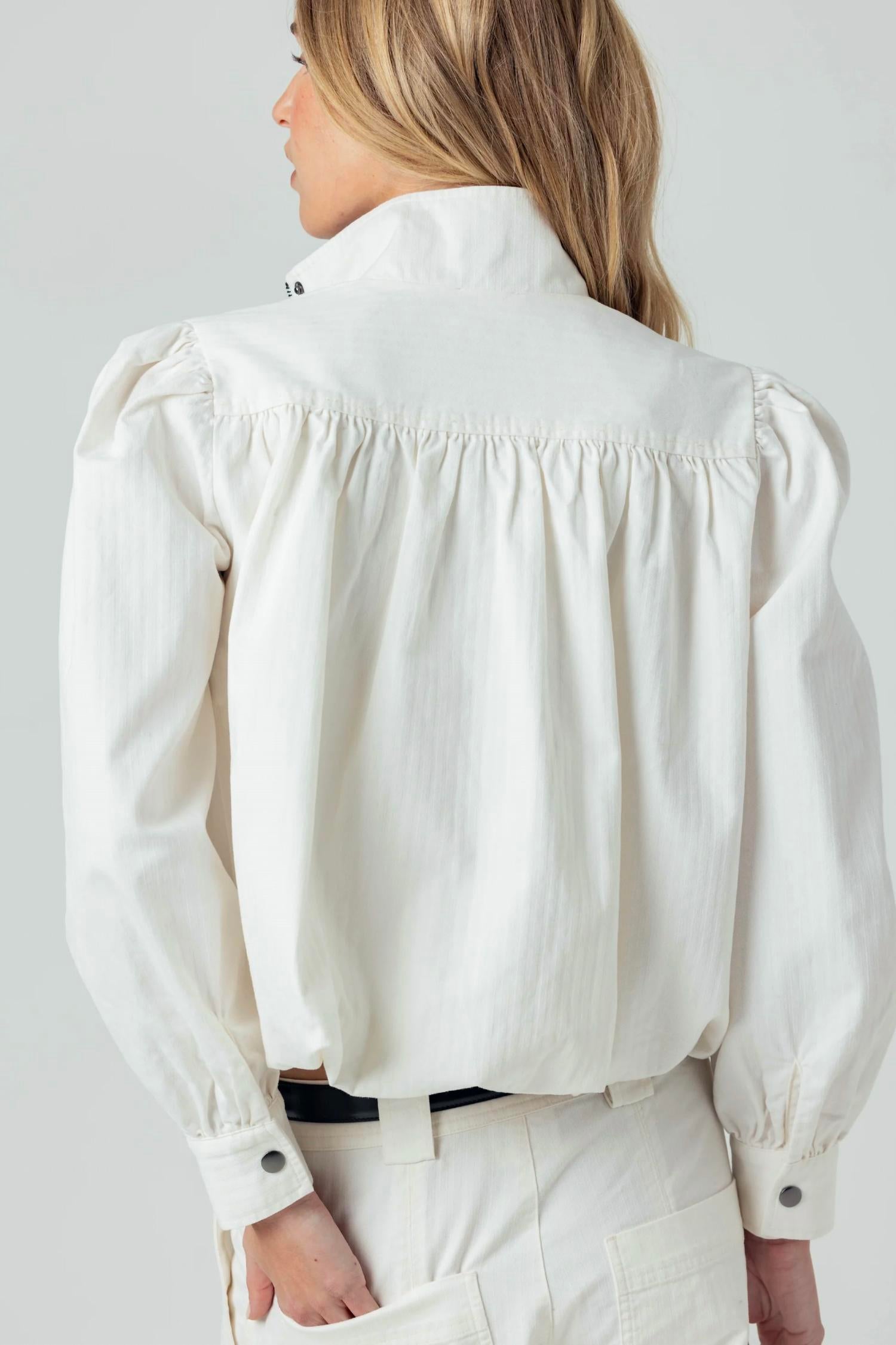 Sundays - Elodie Subtle Bubble Hem Jacket