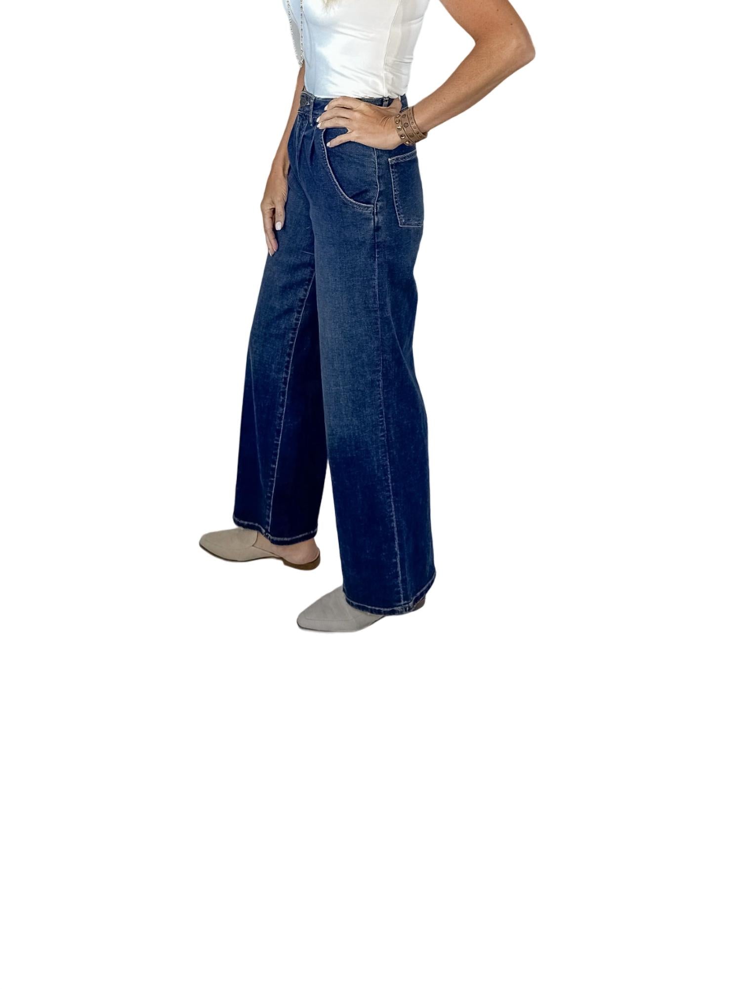 Lola Jeans - Mia High-rise Wide Leg Jeans