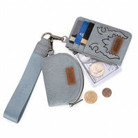 Wrangler - Women's Embroidered Dual Pouch Wristlet
