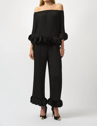Joseph Ribkoff - Pleated Petal Pant