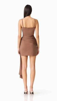 Curaae - Gizelle Sparkle Mini Dress