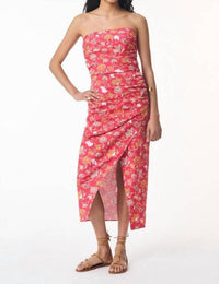 Vanessabruno - Cleopatre Strapless Midi Dress