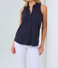Anatomie - Elise Sleeveless Button Up Top