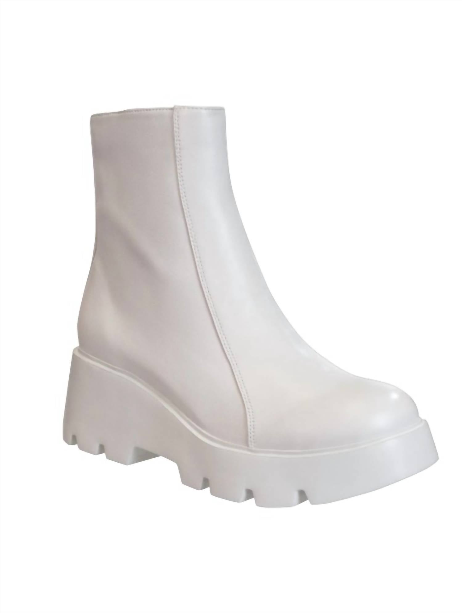 Naked Feet - Women's Xenus Platform Ankle Boots