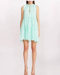 Bb Dakota - Papaya Flounce Dress