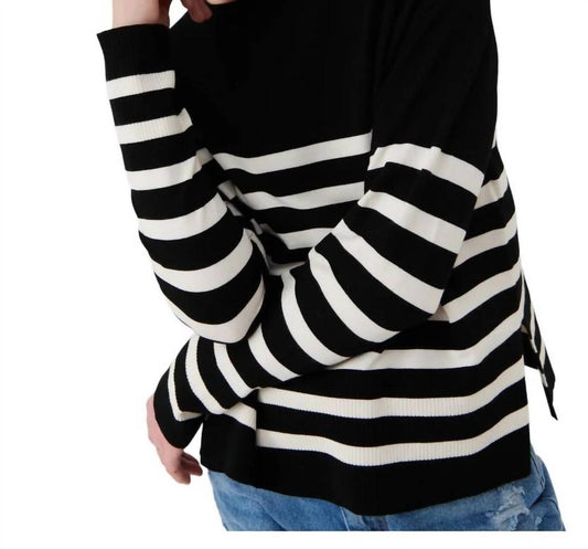 Marella - Fiorina Long Sleeve Crew Button Detail Sweater