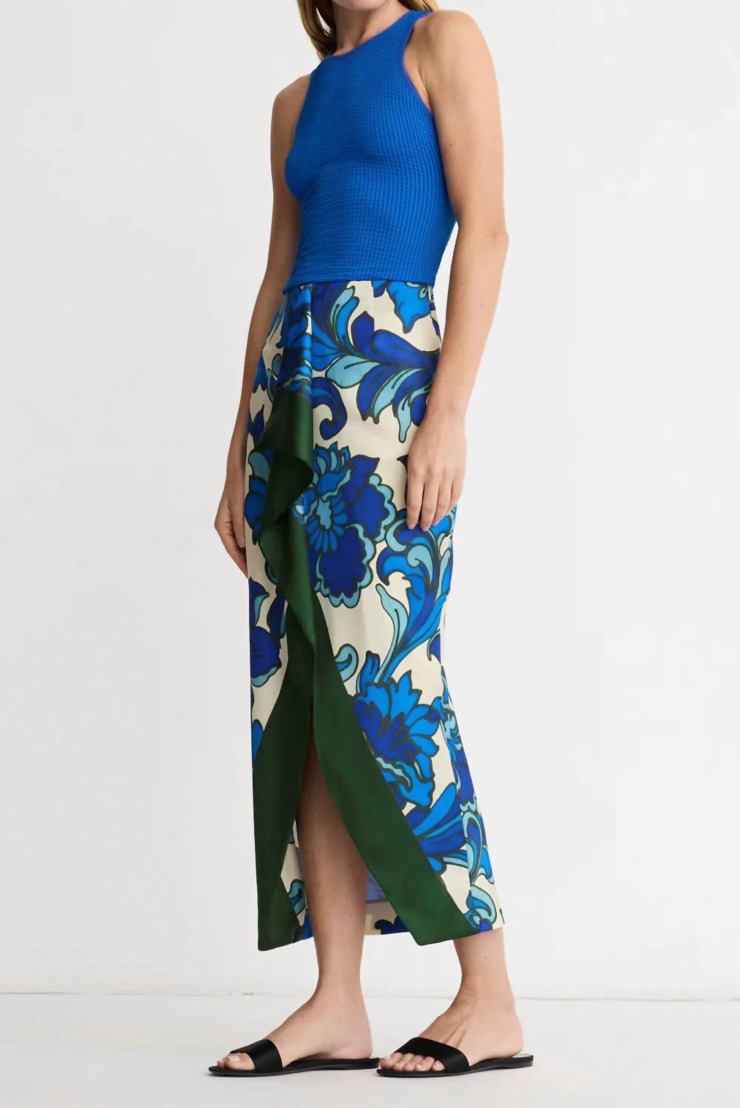 Smythe - Front Ruffle Skirt