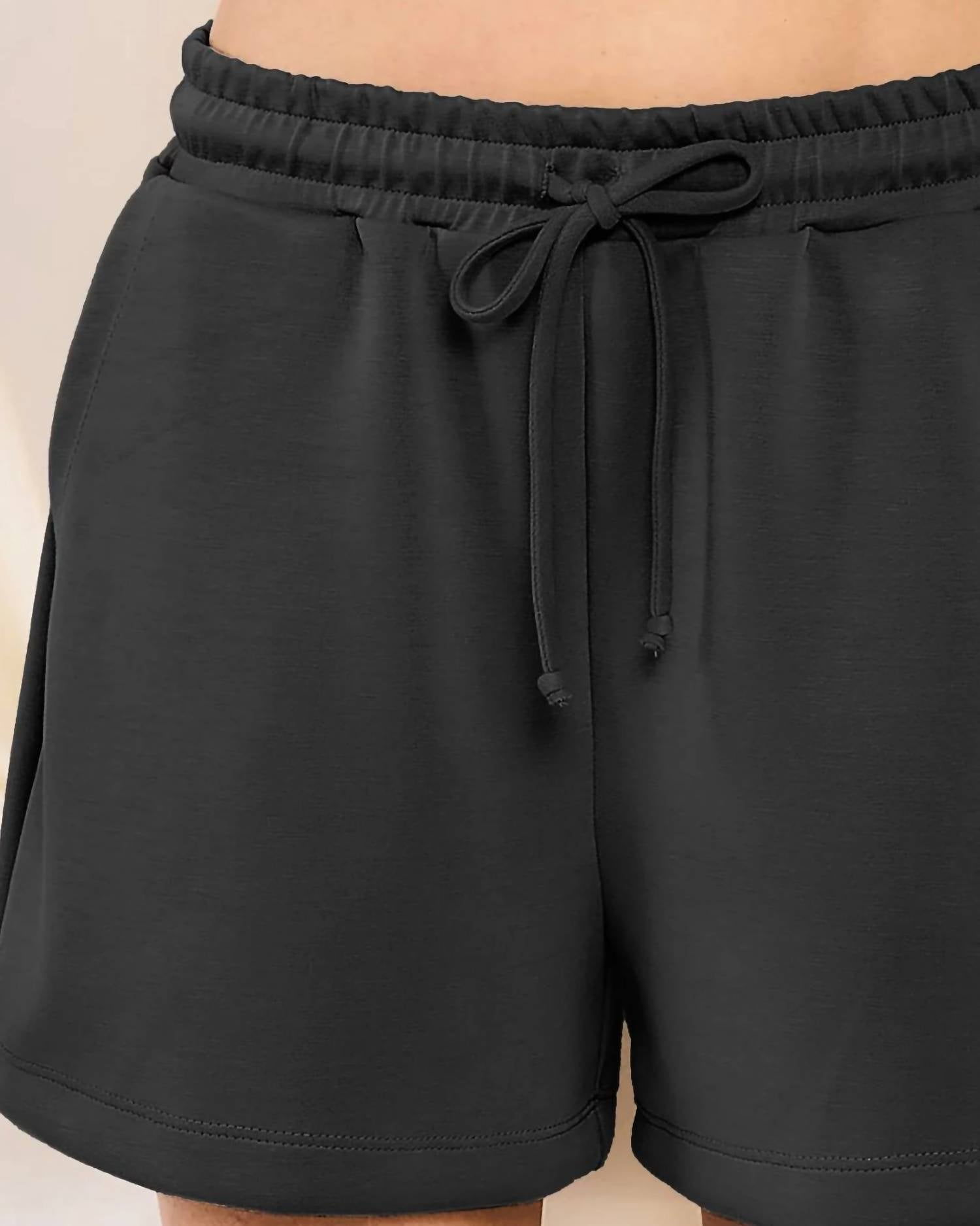 Kld. Signature - Scuba Drawstring Shorts