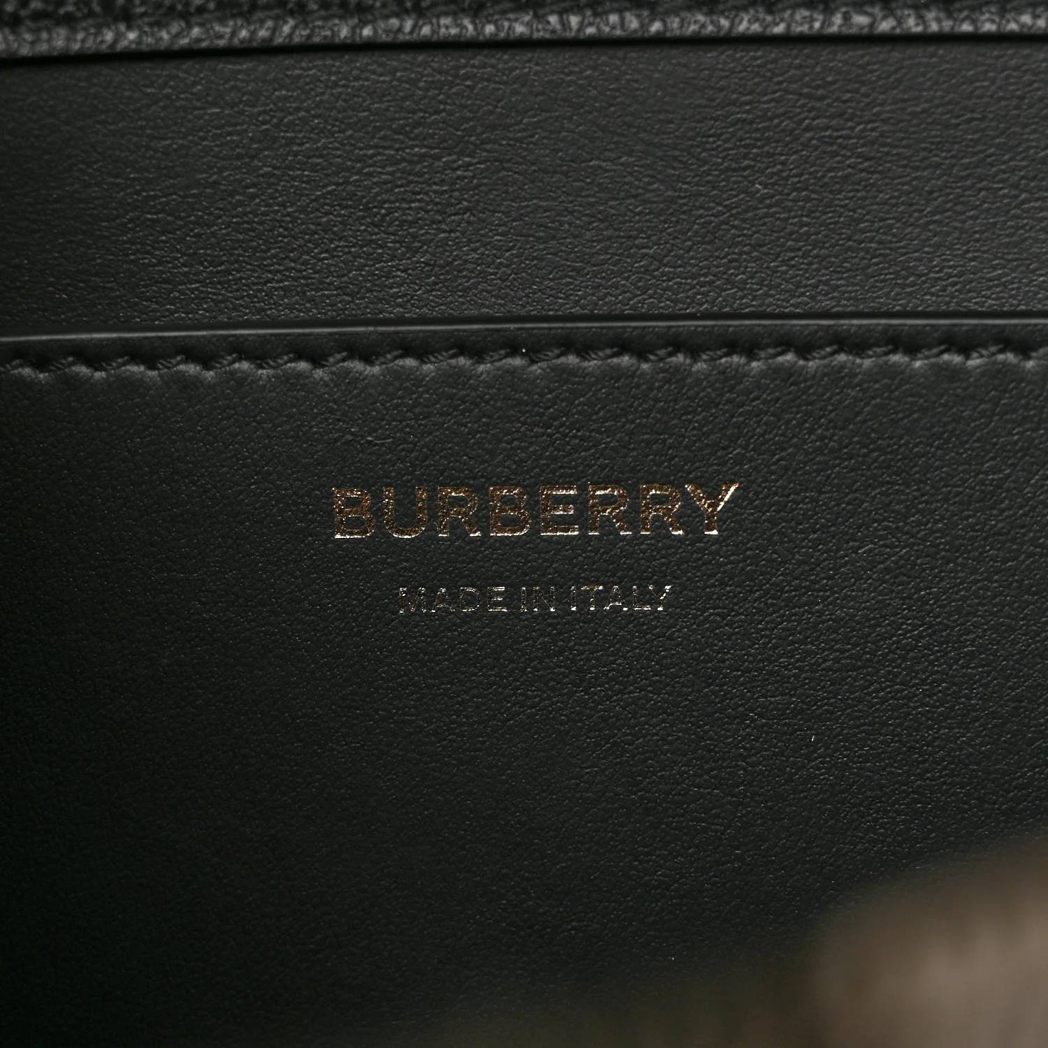 Burberry - Women's Mackford Leather Check Flap Crossbody Bag