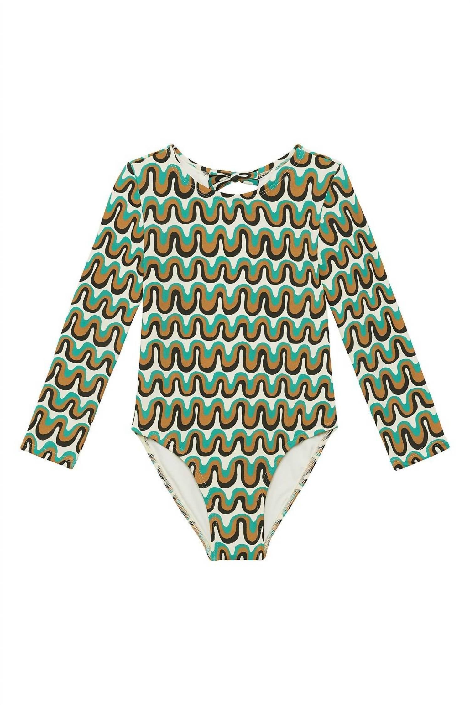 Montce - Kid's Mini Long Sleeve One-piece Swimsuit