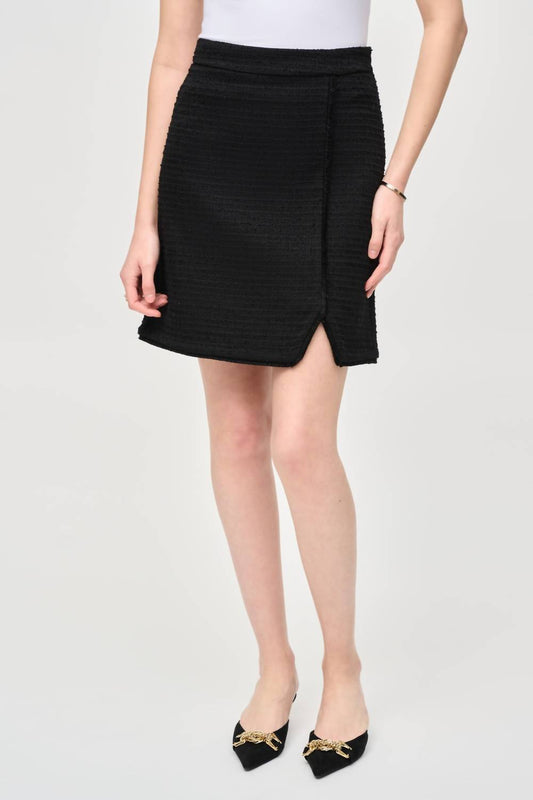 Joseph Ribkoff - Boucle A-line Skirt