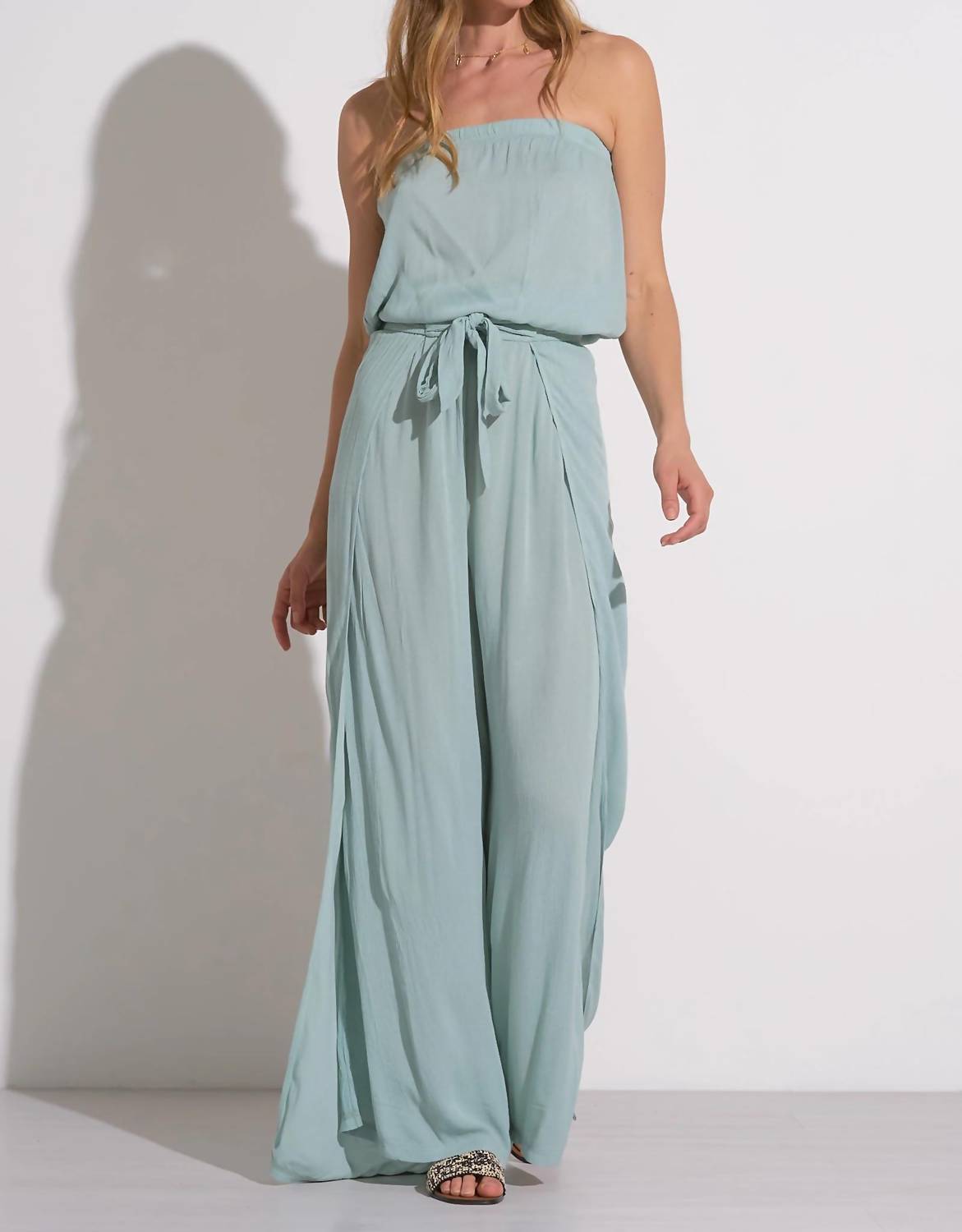 Elan - Strapless Wrap Jumper