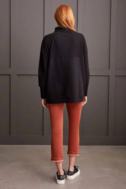 Tribal - Funnel Neck Tunic Top