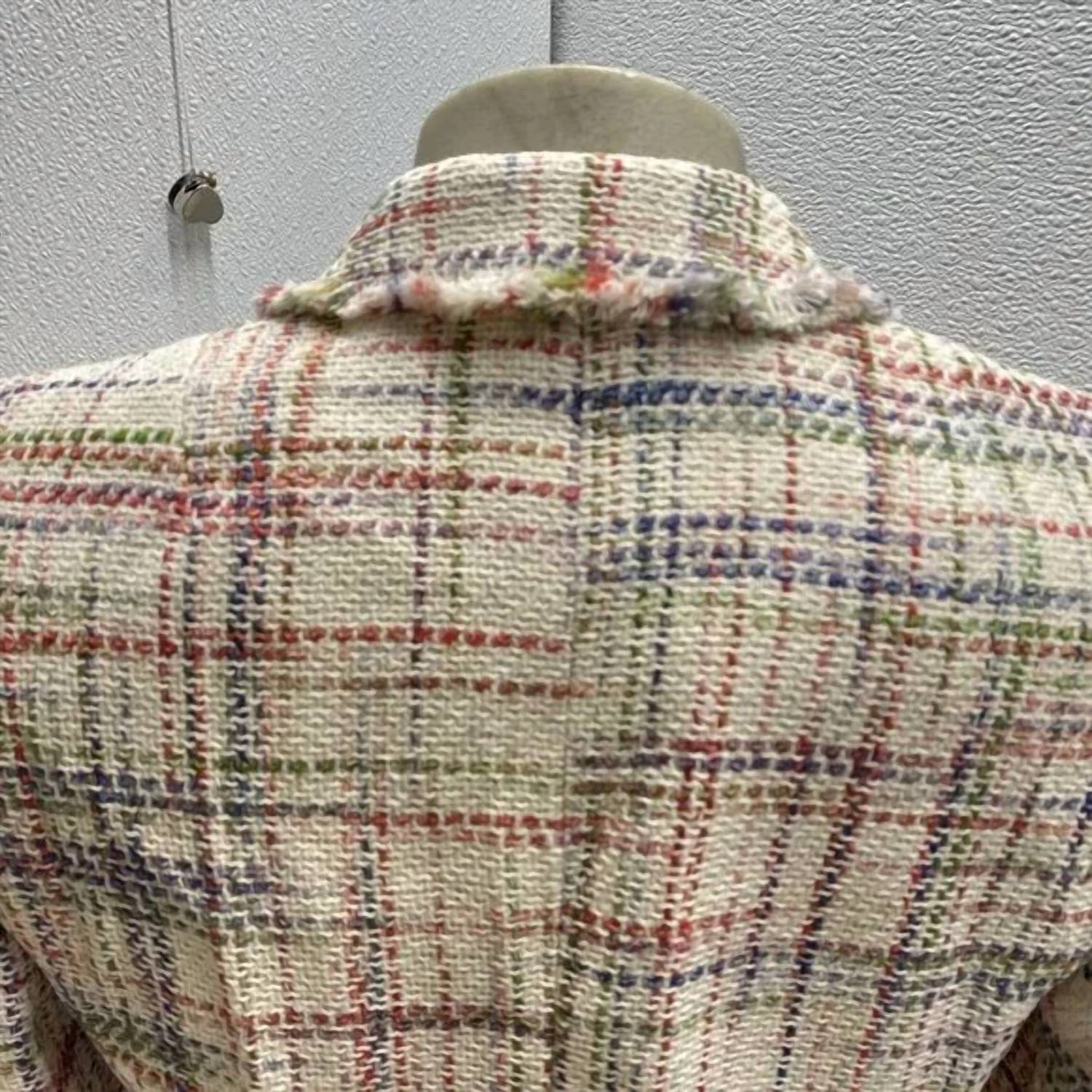Akris - Women’s Fringe Tweed Blazer Jacket