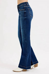 Risen - Mid Rise Flare Jeans