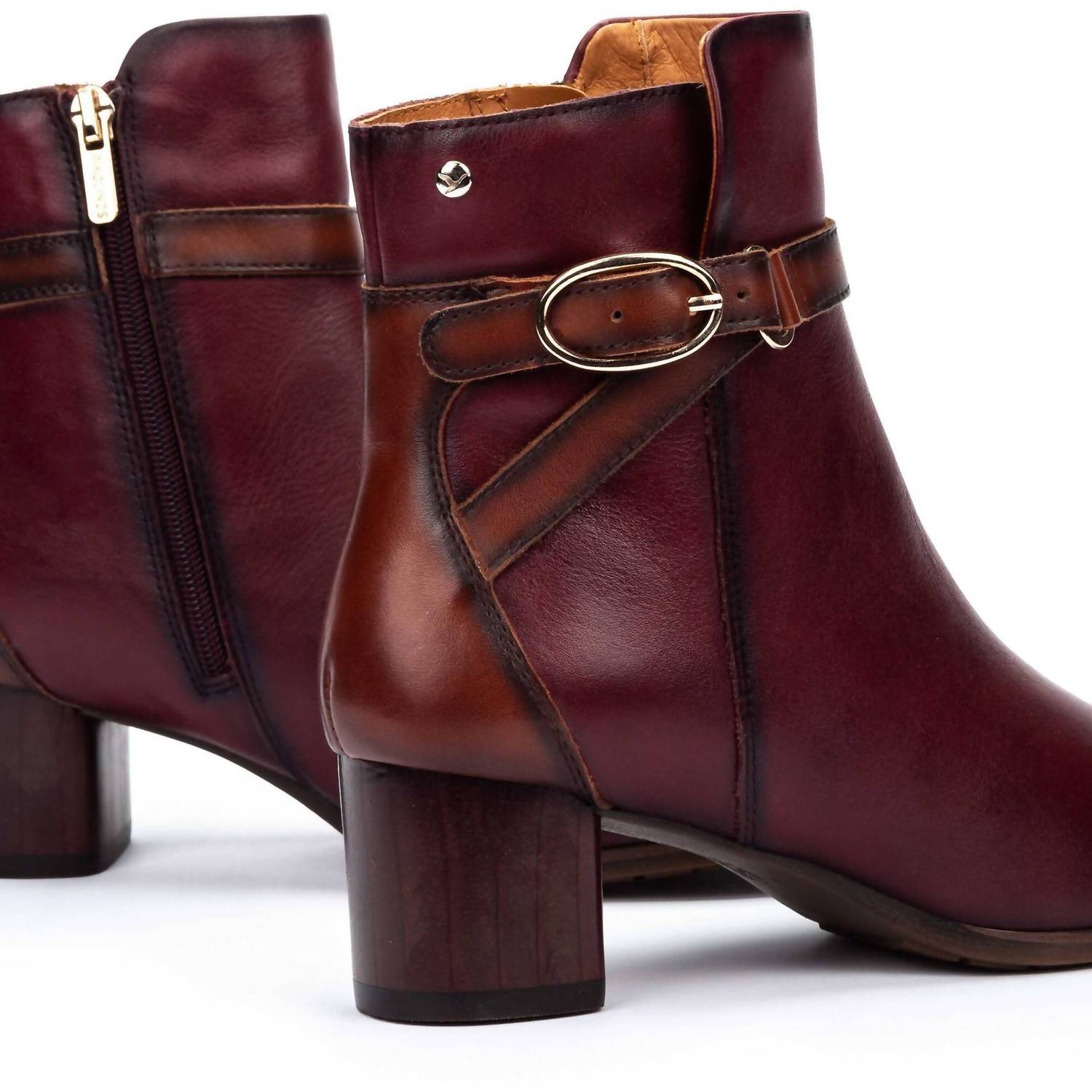 Pikolinos - Women’s Ankle Boots With Buckle