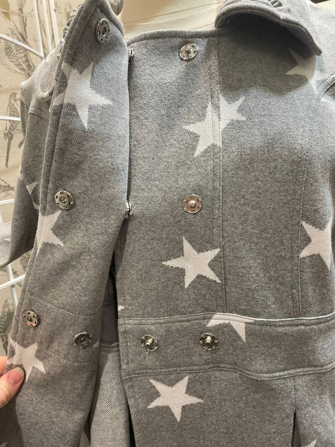 Paperlace Women's Star Jacket in gray - women's jacket - alternate view