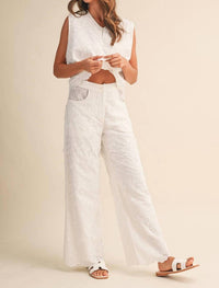 Kelsis - 3d Lace Pants Set