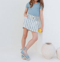 Rylee + Cru - Girls Denim Mini Skirt