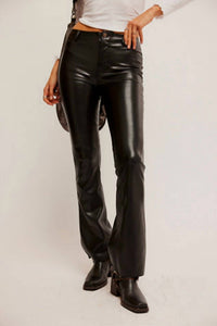 Free People - Level Up Vegan Slit Bootcut Jean