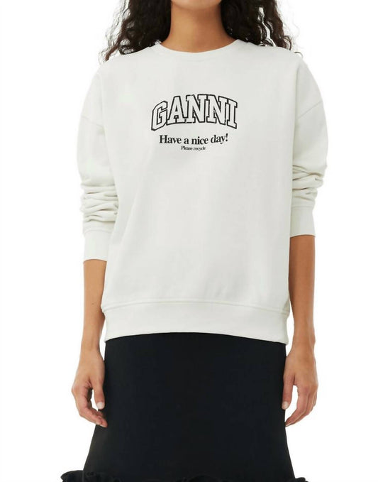 Ganni - Isoli Ganni Oversized Sweatshirt