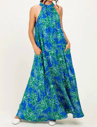 Entro - Halter Maxi Dress