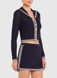 Amanda Uprichard - Monique Long Sleeve Knit Cardigan