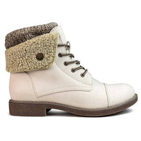Cliffs by WHITE MOUNTAIN Women's Duena Boots in white - women's shoe - alternate view