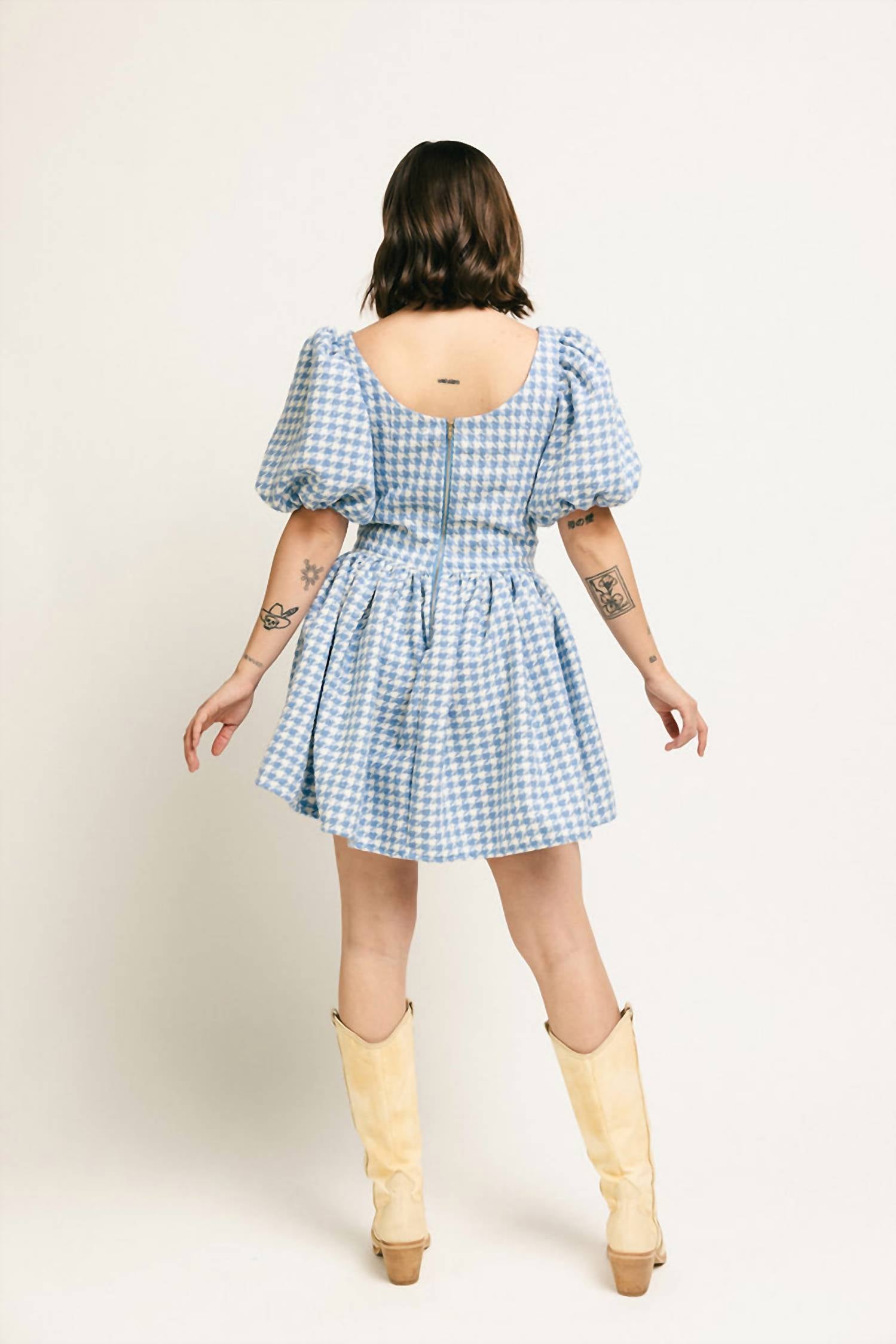 Sofie The Label - Blair Houndstooth Mini Dress