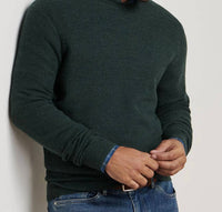 PETER MILLAR Autumn Crest Honeycomb Sweater in nordic pine - men's sweater