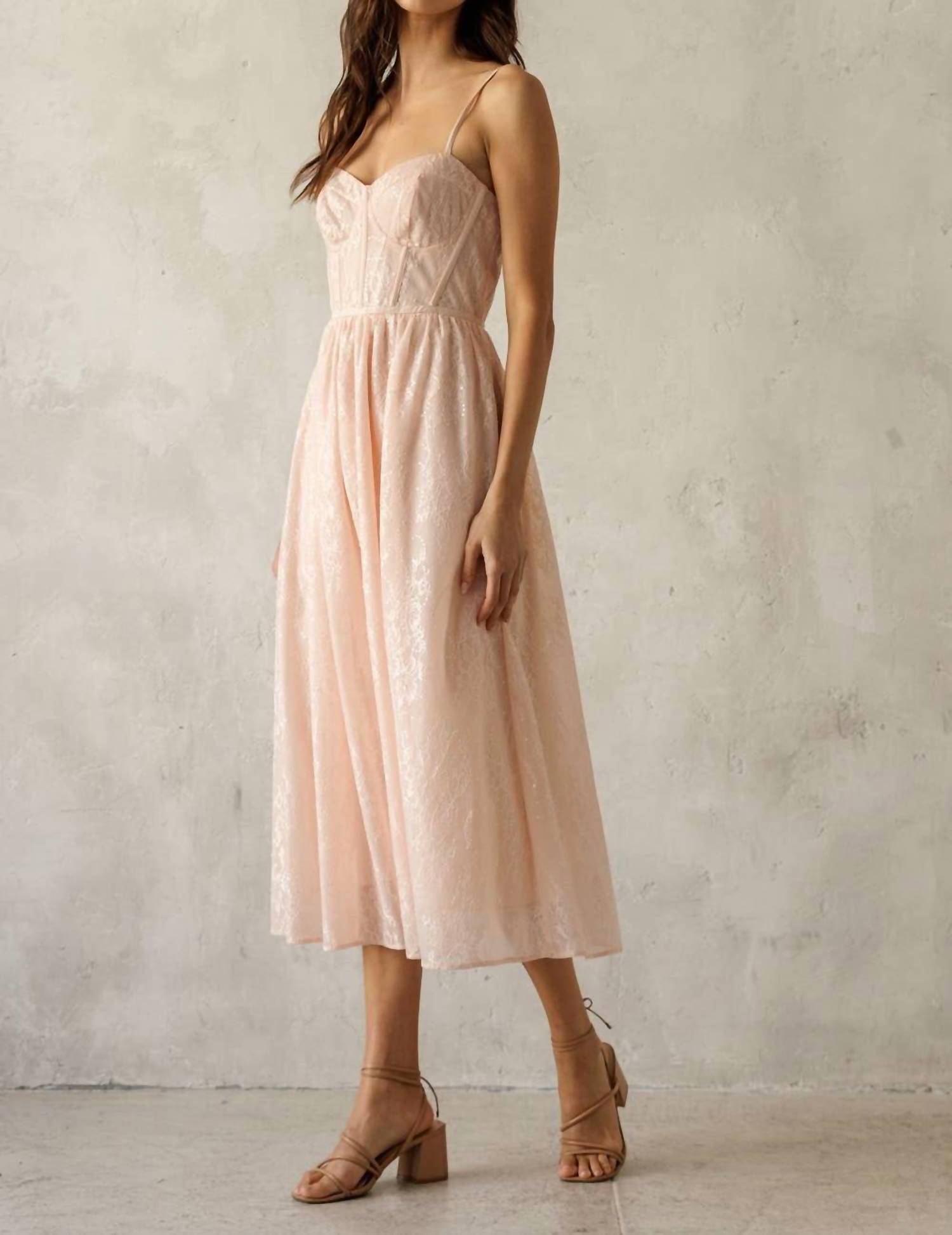 Storia - Lace Midi Dress