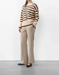 Withblack - Melina Knitted Striped Pullover