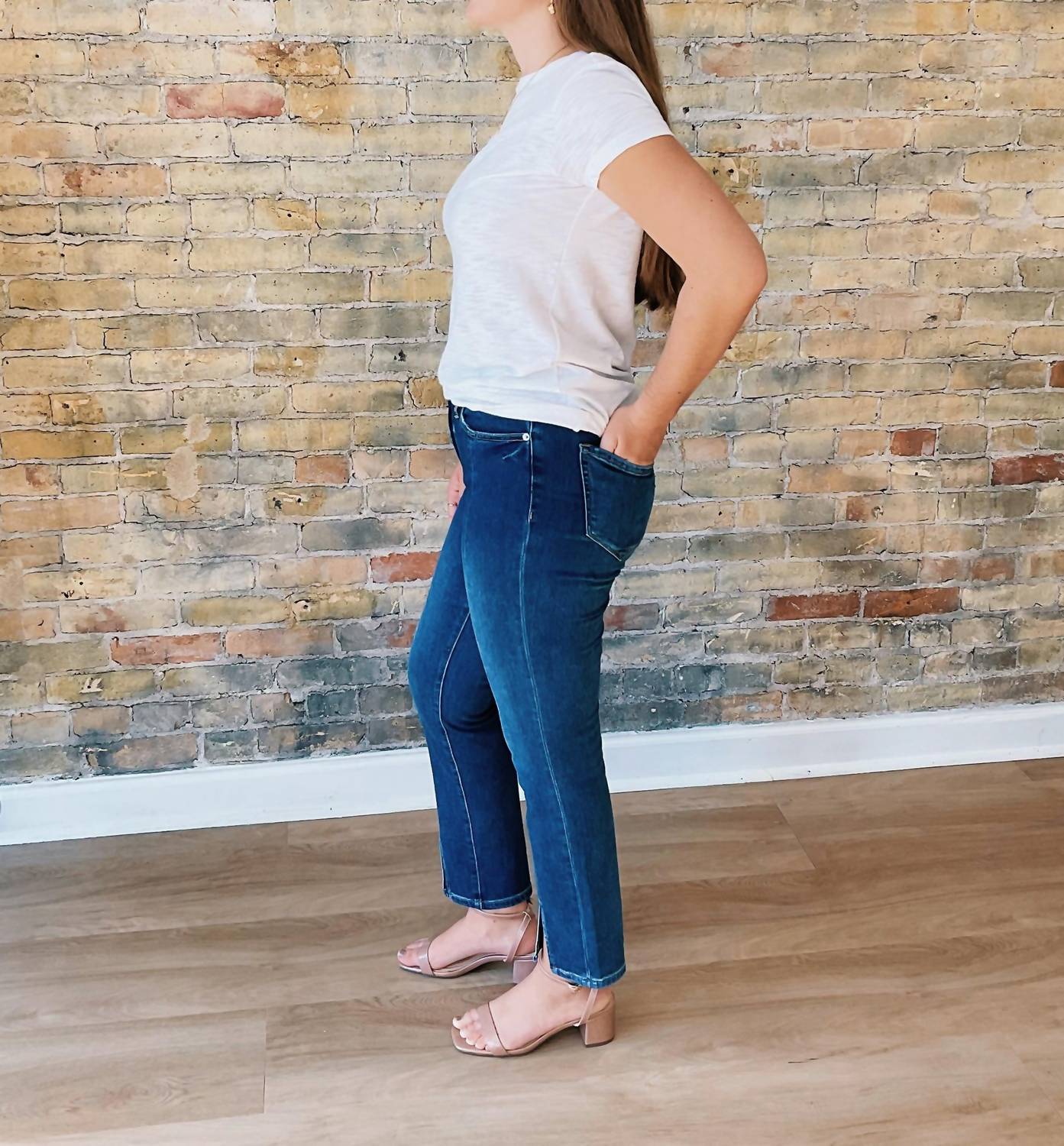 Mica Denim - Harper Slit Jean
