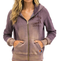 Aviator Nation - Unisex Venice Surfer Zip-up Hoodie