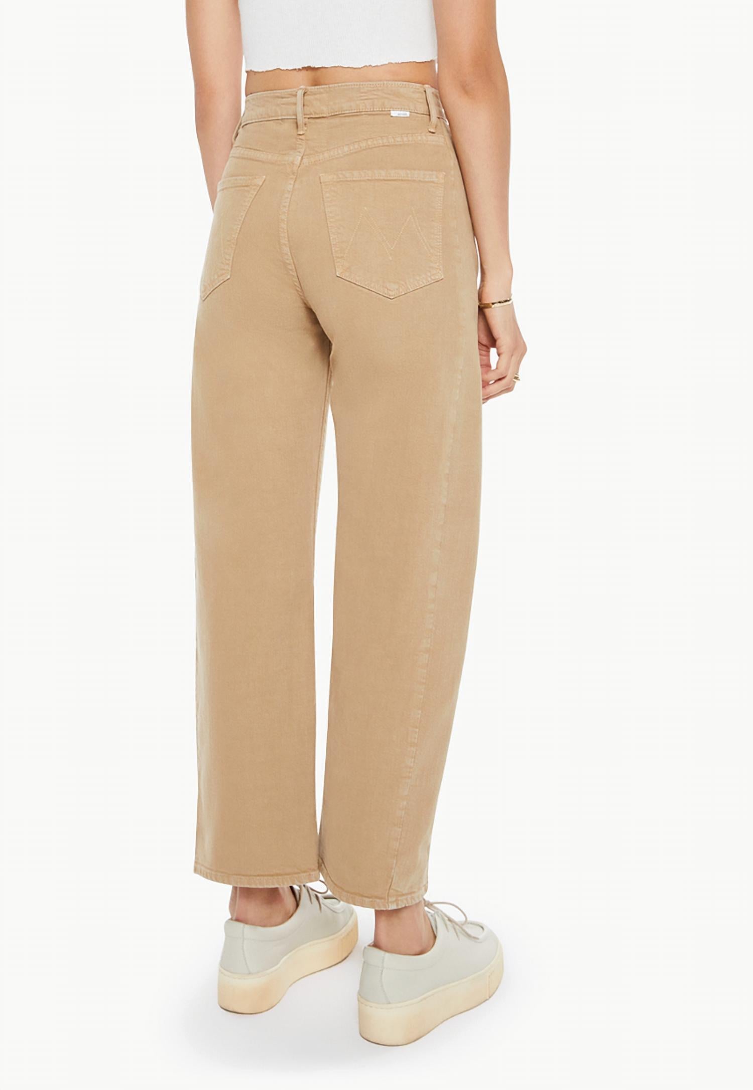 Mother - Half Pipe Flood High Waist Wide Leg Jeans
