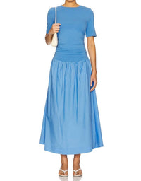 never fully dressed Grace Dress in cornflower blue - women's dress