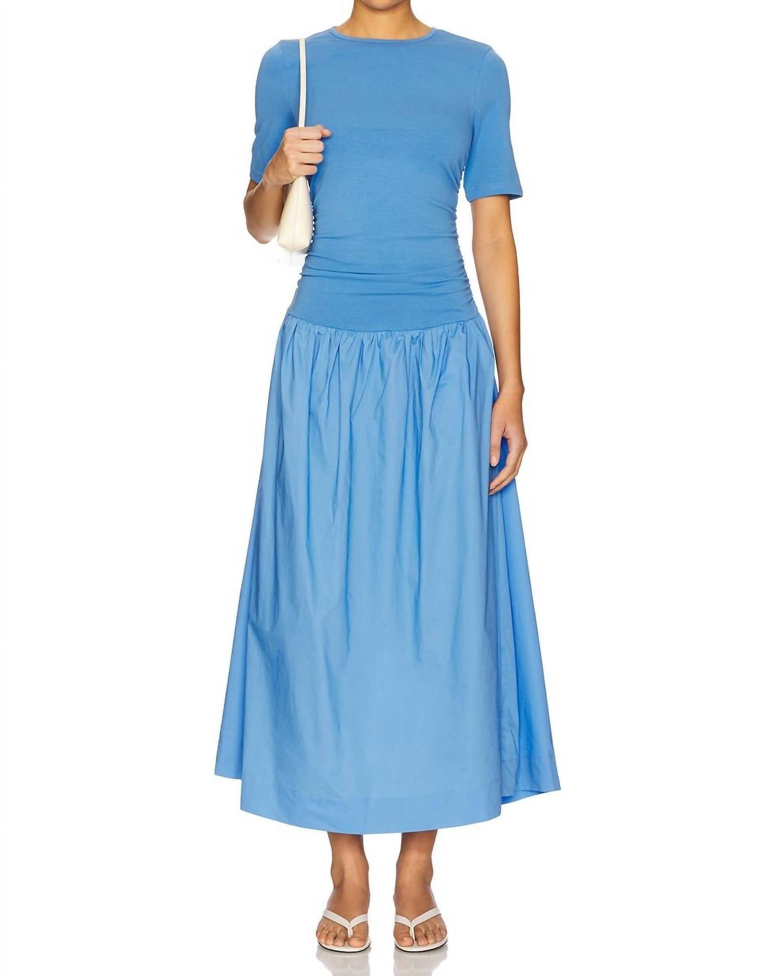 never fully dressed Grace Dress in cornflower blue - women's dress