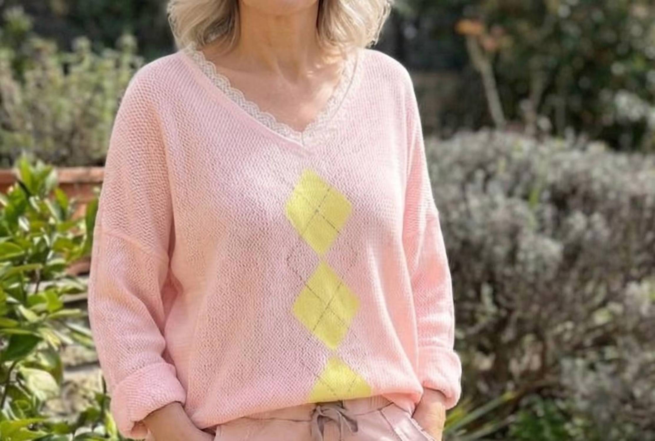 Made In Italy - The Rosé Argyle Top