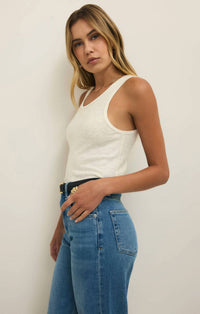 Z Supply - Classic Slub Scoop Neck Tank Top