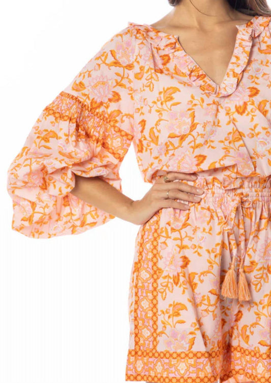 Bindu - Carrie Top And Carlie Shorts Set