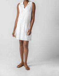 Lilla P - Sleeveless Collared Dress