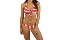 Milly - Stripe Grommet Santorini Bikini Top
