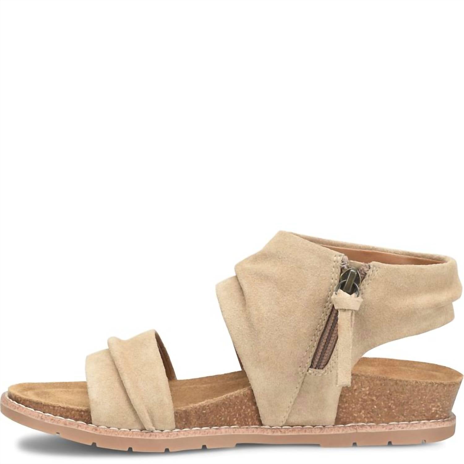 Comfortiva Women's Gale Sandal in dune - women's sandal - alternate view