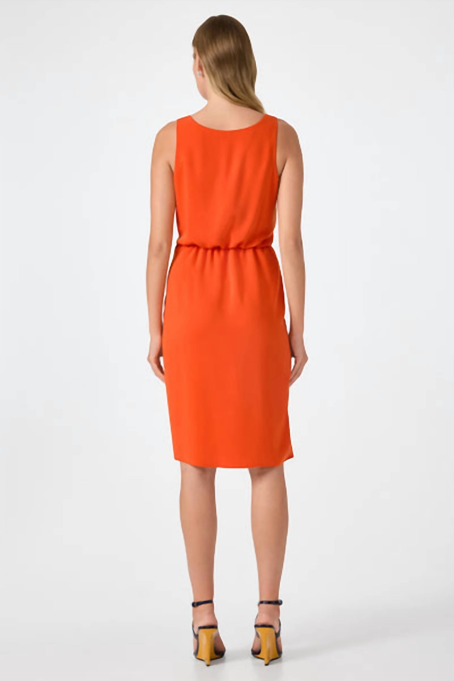 Trina Turk O'rita Midi Dress in ryuji red - women's dress - alternate view