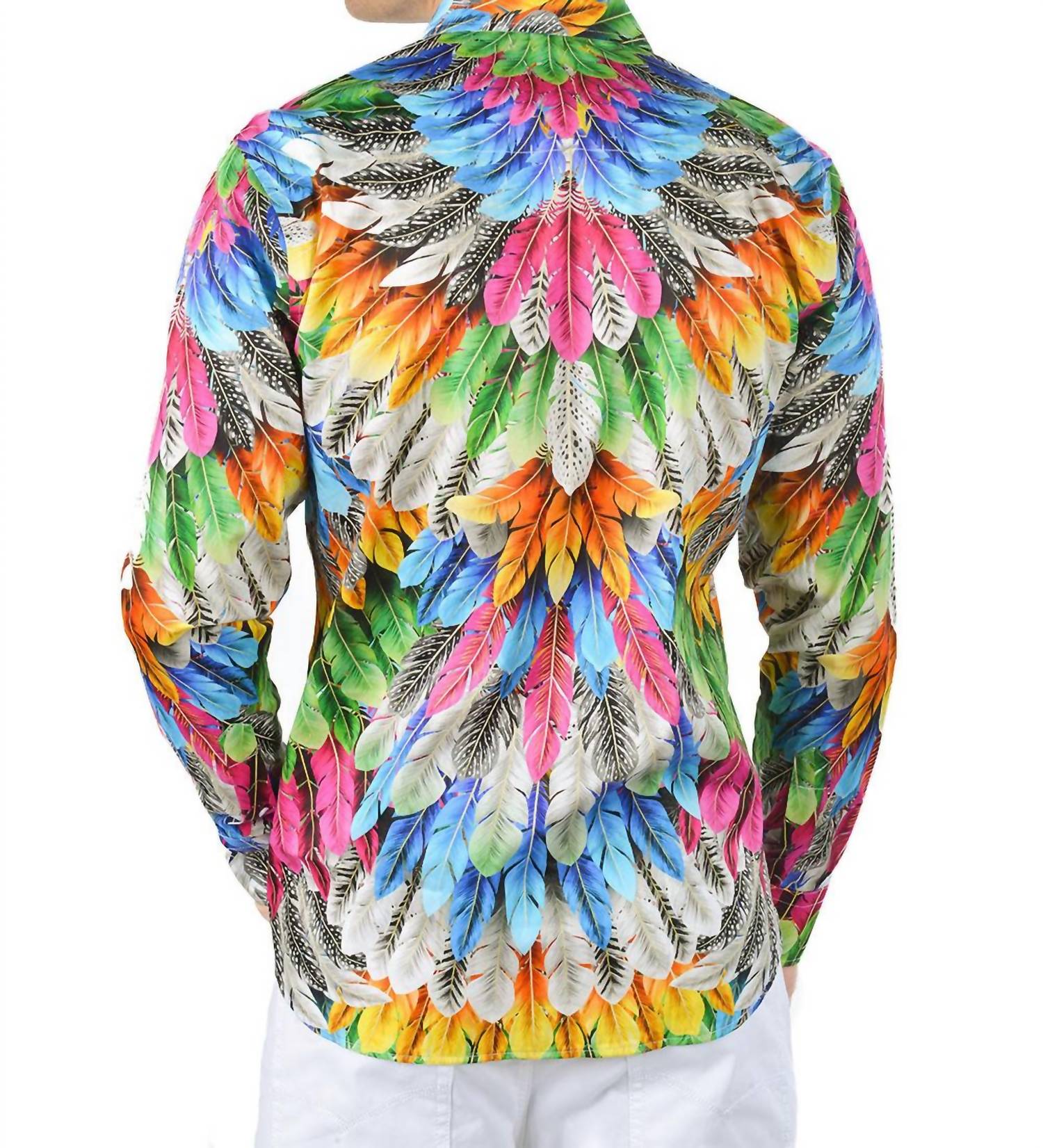 Barabas - Feathers Long Sleeve Shirt