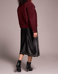 Tribal - Soft Boucle Button-front Jacket