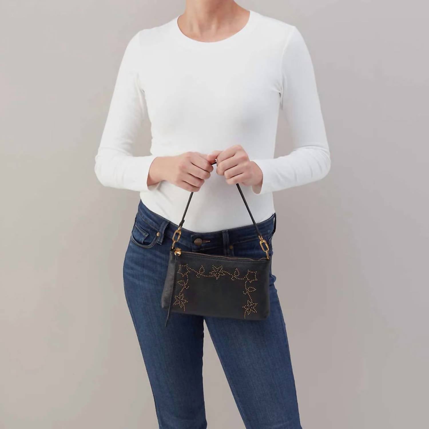HOBO Women's Darcy 3 In 1 Crossbody Bag in 1 crossbody bag in black - women's bag - view 5
