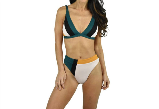 Seafolly - Multi Longline Tri Bikini Top